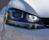 Pakiet świateł do jazdy dziennej LED (xenon biały) do Volkswagen Golf 7 (z bi-xenon PXA)