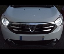 Pakiet świateł postojowych LED (xenon biały) do Dacia Lodgy