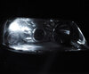Pakiet świateł postojowych LED (xenon biały) do Volkswagen Sharan 7M
