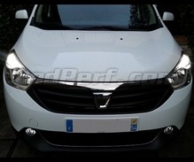 Pakiet świateł do jazdy dziennej LED (xenon biały) do Dacia Lodgy