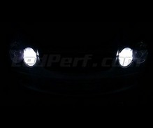 Pakiet świateł postojowych LED (xenon biały) do Mercedes SL R230