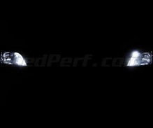 Pakiet świateł postojowych LED (xenon biały) do Opel Corsa C