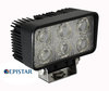 Dodatkowy reflektor 6 LED Prostokątny 18W do 4X4 - Quad - SSV
