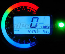Zestaw LED licznika typ 2 do Kawasaki zx6r Mod. 2003-2006.