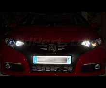 Pakiet świateł postojowych LED (xenon biały) do Honda Civic 9G