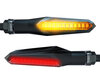 Dynamiczne kierunkowskazy LED + światła hamowania dla Suzuki GSX-F 650