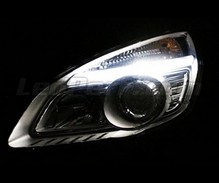Pakiet świateł postojowych LED (xenon biały) do Renault Scenic 2
