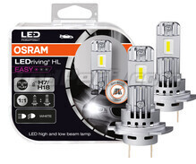 Żarówki LED H7 Osram LEDriving® HL EASY - 64210DWESY-HCB