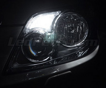 Pakiet świateł postojowych LED (xenon biały) do Toyota Land cruiser KDJ 150