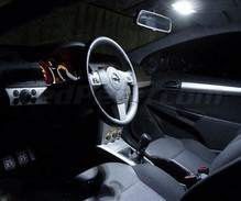 Pakiet wnętrza LUX full LED (biały czysty) do Opel Astra H TwinTop