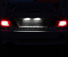 Pakiet LED (biały czysty) do tylnej tablicy rejestracyjnej do Mitsubishi Lancer Evo 5