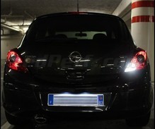 Pakiet LED (biały 6000K) świateł cofania do Opel Corsa D
