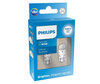 2x żarówki LED Philips W5W Ultinon PRO6000 - 12V - Biały 8000K - 11961XU60X2
