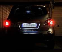 Pakiet oświetlenia LED tablicy rejestracyjnej (xenon biały) do Nissan Qashqai