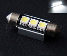 LED rurkowa 37 mm LIFE - biały - Bez Błędu komputera pokładowego - C5W