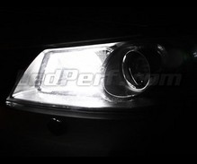 Pakiet świateł postojowych LED (xenon biały) do Renault Megane 2